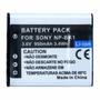 Imagem de Bateria NP-BK1/FK1 700mAh para câmera digital e filmadora Sony DSC-S780, DSC-S950, DSC-W180, DSC-W370