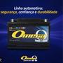 Imagem de Bateria OMEGA 60ah polo positivo Direito,sem base de troca , entrega em todo Brasil