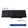 Imagem de Bateria para notebook bringIT compatível com Dell Precision 15-3530  6000 mAh