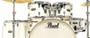 Imagem de Bateria Pearl Decade Maple Satin Finish White Satin 20,10,12,14 com Caixa (Shell Pack)