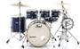 Imagem de Bateria Pearl Decade Maple Ultramarine Velvet 20,8,10,12,14 com Caixa (Shell Pack)