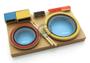 Imagem de Bateria Percuteria Infantil Liverpool Kids com Baquetas, 2 Tambores, Reco-Reco e Mais Efeitos (5520)