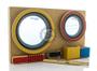 Imagem de Bateria Percuteria Infantil Liverpool Kids com Baquetas, 2 Tambores, Reco-Reco e Mais Efeitos (5520)