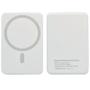 Imagem de Bateria Portátil Power Bank Mag safe Compatível Para iPhone 11 12 13 14 E 15 - Branco