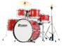 Imagem de Bateria Premium DX-45J RD DX45J Vermelha Infantil 5 Pecas