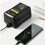 Imagem de Bateria V-Mount ZiFon PDZ-BP290 Hi-Power 290Wh / 14.8V Saídas USB e D-Tap (19500mAh)