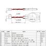 Imagem de Baterias CMOS Button Cell 2 pinos 230mAh 3V para placa-mãe de laptop