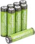 Imagem de Baterias recarregáveis Amazon Basics AAA 850mAh, pacote com 8 e AA 2000mAh, pacote com 8