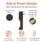 Imagem de Baterias recarregáveis Amazon Basics NiMH 4 AA e 4 AAA + Charger