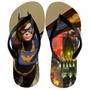 Imagem de Batgirl Chinelo Gothan Knights Bat Girl Jogo Filme. Presente infantil menino e menina