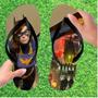 Imagem de Batgirl Chinelo Gothan Knights Bat Girl Jogo Filme. Presente infantil menino e menina