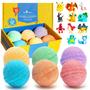 Imagem de Bath Bombs Two Sisters Poke Monster Kids com brinquedos surpresa