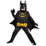 Imagem de Batman LEGO Movie Deluxe 6PC Costume Kids tamanho M 7/8