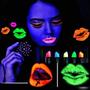 Imagem de Batom Cremoso Amarelo Neon Colormake 3,5g Maquiagem Balada
