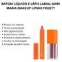 Imagem de Batom Líquido E Lápis Labial Mari Maria Makeup Lipmix Frosty