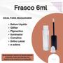 Imagem de Batom Líquido, Gloss Embalagem Via Frasco 6Ml Plástico 10U