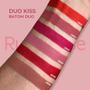 Imagem de Batom Líquido Ruby Rose Duo Kiss Matte 2 em 1 Alta Cobertura Com Gloss