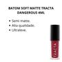 Imagem de Batom Soft Matte Tracta Dangerous 4Ml