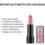 Imagem de Batom Vult Matte Lips Castanho 3,8G