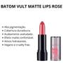 Imagem de Batom Vult Matte Lips Rose 3,8G