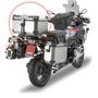 Imagem de Baú Givi Monokey Traseiro Trekker Outback 58l Obkn58a Prata