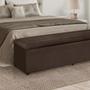 Imagem de Baú Helena 120Cm Calçadeira Estofada Suede Diversas Cores