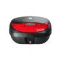 Imagem de Baú Para Motos 45 Litros Refletor Vermelho - Pro Tork