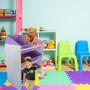 Imagem de Baú Porta brinquedos MDF organizador Porta treco para menina durável para quarto infantil