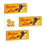 Imagem de Bauducco Wafer Sabor Chocolate 140 gramas - Kit com 03x