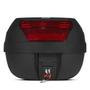 Imagem de Bauleto Moto 28 Litros Pro Tork Smart Box Bau Lente Vermelha