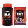 Imagem de BCAA 2400 120 Cápsulas + Maltodextrina 1kg - New Millen