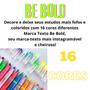 Imagem de Be Bold Kit c/ 16 Marca Textos Perfumado Coloridos Newpen