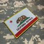 Imagem de BE0194T21 Bandeira California Patch Bordado Termo Adesivo