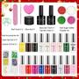 Imagem de Beauty Advent Calendar Modun 2024 com conjunto de esmaltes de gel