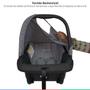 Imagem de Bebe Conforto Cadeirinha Auto Passeio Infantil Criança Para Carro Segurança do Recém Nascido Até 13kg Cinza Prime Baby