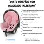 Imagem de Bebê Conforto Cadeirinha Infaltil Grid Rosa Galzerano