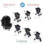 Imagem de Bebe conforto grid black bl 0 a 13 kg - galzerano