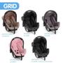 Imagem de Bebê Conforto Grid Preto Cappuccino (0 A 13 Kg) - Galzerano