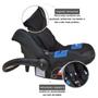 Imagem de Bebê Conforto Touring X Preto com Base - Burigotto