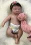 Imagem de Bebê de silicone sólido - realista - 40 cm - sem emendas - maravilhosa!!!