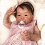 Imagem de Bebe Oriental Menina Cai - Corpinho De Tecido + Bolsa