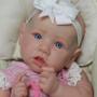 Imagem de Bebê Reborn Boneca Realista Siliconada Pode Dar Banho 