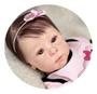 Imagem de Bebe Reborn Boneca  Silicone Realista Menina Enxoval