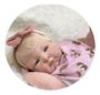 Imagem de Bebê Reborn  Boneca Silicone Toma Banho Loira Olhos Azuis