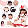 Imagem de Bebe Reborn de Silicone Morena Linda Com Vários Acessórios