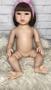 Imagem de Bebê Reborn Elo menina Realista Castanha100% corpo silicone macio Enxoval Premium Pode dar banho PK