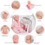 Imagem de Bebê Reborn + Itens Princesa Com Banheira + Bolsa Completa