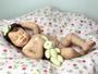 Imagem de Bebê Reborn Menina Dormindo Realista Silicone Lou Lou L02