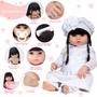 Imagem de Bebe Reborn Menina Princesa Morena Com Vários Acessórios