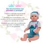 Imagem de Bebê Reborn Menino Roupa Stitch Azul Linda Enxoval Completo